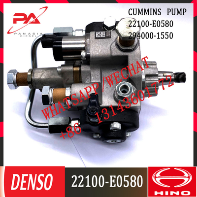 294000-1550 pompa comune ad alta pressione diesel dell'iniettore di combustibile diesel della ferrovia della pompa ad iniezione dei ricambi auto 22100-E0580