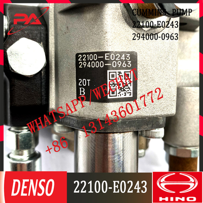 Migliore pompa 294000-0963 dell'iniettore di combustibile diesel di qualità per HINO 22100-E0243 294000-0963