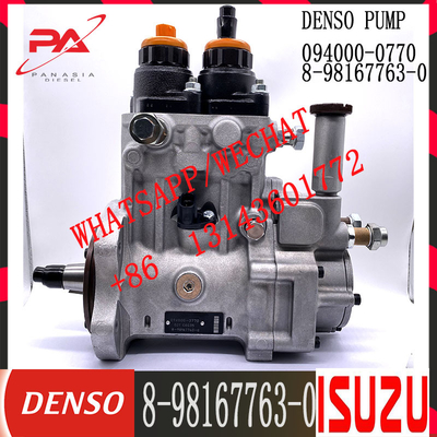 Pompa del carburante diesel dell'iniezione della ferrovia comune 094000-0770 per IS-UZU 6WG1 8-98167763-0