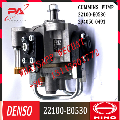 Pompa 294050-0491 22100-E0530 di iniezione di carburante del combustibile diesel HP4 di DENSO per Hino YM7 2940500491