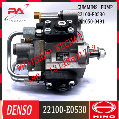 Pompa 294050-0491 22100-E0530 di iniezione di carburante del combustibile diesel HP4 di DENSO per Hino YM7 2940500491