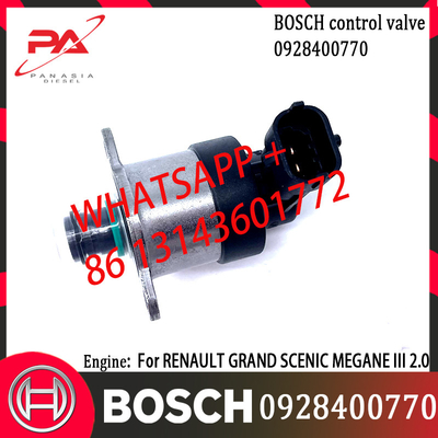0928400770 BOSCH Valvola solenoide di misurazione per Renault GRAND SCENIC MEGANE III 2.0