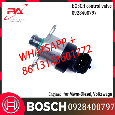 0928400797 BOSCH Valvola solenoide di misurazione applicabile a Mwm-Diesel, Volkswagen