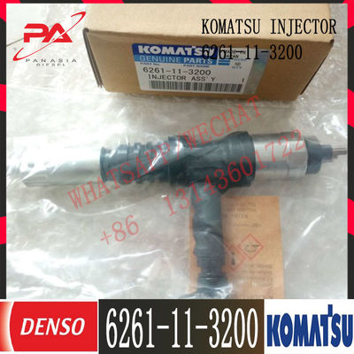 6261-11-3200 iniettore di combustibile diesel del motore di KOMATSU PC800-8 D155AX-6 6261-11-3200 095000-6140