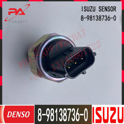 Sensore comune 8-98138736-0 499000-6310 499000-6131 di pressione della ferrovia di 4HK1 6HK1