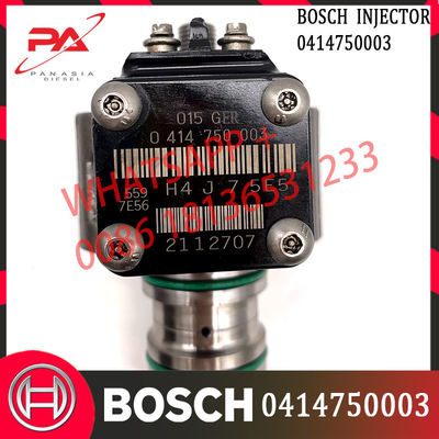 Pompa comune 0414750003 di Bosch della pompa del carburante del motore della ferrovia del combustibile diesel singola 02112707 20460075