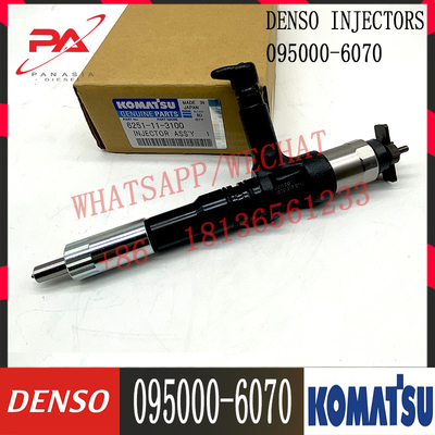 095000-6070 Iniettore Diesel Common Rail per KOMATSU PC350-7 PC400-7 6251-11-3100
