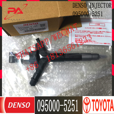 095000-5251 Common Rail Fuel Injector 23670-30070 For TOYOTA 1KD-FTV