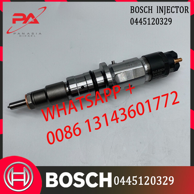 Iniettore 0445120329 di Engine Diesel Fuel dell'escavatore di Bosch 0445120327 0445120328